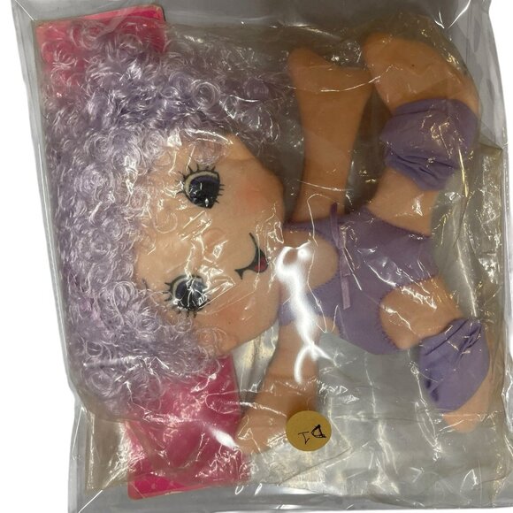 Hugga Bunch 1984 Hallmark Wooltex Int Wall Hanging NOS In Package Vintage - Picture 3 of 7